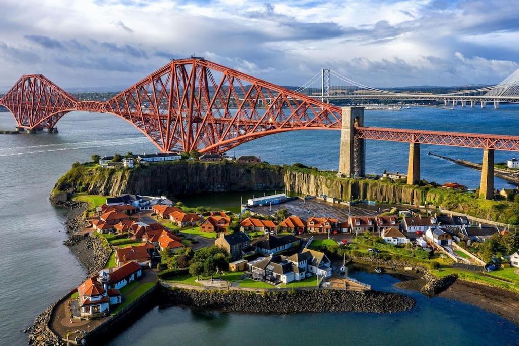 The Armoury: Stylish Ww1 Bunker Villa North Queensferry Buitenkant foto